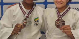 Judocas brasileiras fazem dobradinha no pódio do Open Europeu