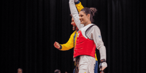 Jogos Mundiais Universitários: Maria Clara Pacheco é ouro no taekwondo