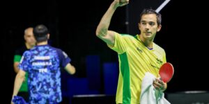 Hugo Calderano quer vaga na semifinal em Foz do Iguaçu