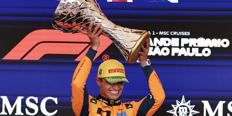 Fórmula 1: Lando Norris vence GP do Brasil e abre vantagem na ponta