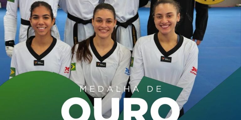 Brasil é tricampeão na Copa do Mundo por equipes de taekwondo na China